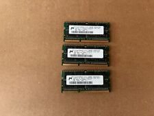 MICRON 6GB 3X2GB 2RX8 PC3-8500S DDR3 LAPTOP MEMORY MT16JSF25664HZ-1G1D1 L5-7(4) picture
