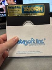 1983 Datasoft Zaxxon by Sega Apple II Computer 5.25 Floppy Disc Game Software picture