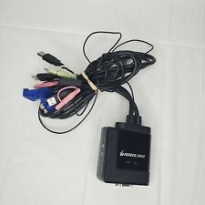 IOGEAR 2-Port USB KVM W/ Audio & Mic with Cables GCS72U picture