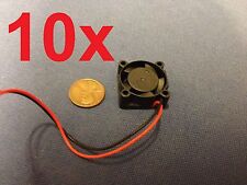 10 Pieces 2510S 5V Cooler Brushless DC Fan 25 10mm Mini Cooling Radiator E0Xc picture
