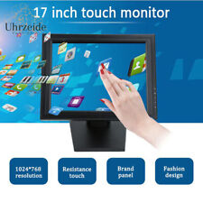 Portable 17 Touch Screen LCD Display LED Monitor USB VGA POS Windows7/8/10 picture