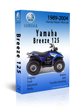 Yamaha Breeze / Grizzly 125 Service Repair Manual - CD Only 1997 1998 1999 2000 picture