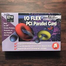 Vintage I/O Flex 32-bit PCI Parallel Card ECP/EPP/SPP Model IOFLEX-1NP NEW picture