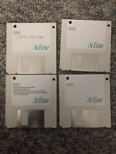 Vintage 1993 Apple Macintosh At Ease Install Software 4 Floppy Disks V 2.0.1 picture
