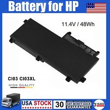 CI03 CI03XL Battery For HP ProBook 640 645 650 G2 HSTNN-UB6Q 801554-001 48Wh New picture