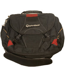 Rare TaylorMade Golf Lap Top Computer Bag Carry Case Black And Red Strapped picture