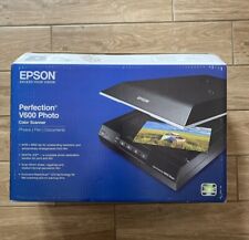 Epson Perfection V600 Photo Scanner Complete w/ Film / Negative Holders Box picture