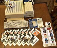 Vintage Apple IIGS Computer A2S6000 Monitor Keyboard Floppy Drives Mouse Games picture