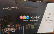 GPC Image Compatible Toner Cartridge Replacement 17A Black 2-pk picture