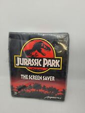 1993 Jurassic Park The Screen Saver Big Box Asymetrix PC CD-ROM SEALED RARE 🔥 picture