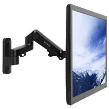 VIVO Premium Aluminum Single LCD Monitor Wall Mount Arm for Screens up to 32