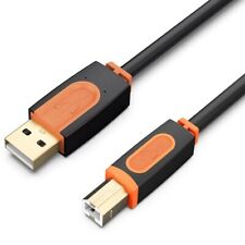 Printer Cable 25 ft USB Printer Cable USB 2.0 Type A Male to Type B M... picture