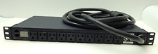Avocent Cyclades PM10-L30A 30A Metered PDU 1U Rack Mount 10x 15a 120v Outlets picture