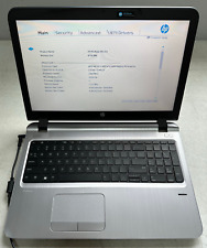 HP ProBook 455 G3 15.6(AMD A8-7410, 8GB RAM, Boot to Bio)NO HD/CADDY/Adapter picture