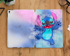 Disney Stitch watercolor iPad case with display screen for all iPad models picture