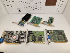 Lot of 6 Vintage PC Video Cards and Sound Cards Untested picture