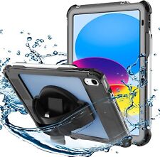 For Apple iPad 10th Generation Waterproof Case Shockproof Rotate Stand Cover picture