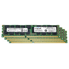 Crucial DDR3L 64GB (4 x 16GB) 1600MHz PC3-12800 RDIMM REG ECC Server Memory LOT picture