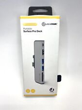 Alogic Portable Dock For Microsoft Surface Pro 5 6 Ultra Series Silver 4K @ 60Hz picture