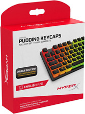 HyperX Pudding Keycaps - Double Shot PBT Keycap Set with Translucent Black  picture