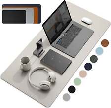 Large Size Office Desk Protector Mat PU Leather Waterproof Mouse Pad picture