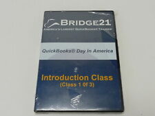 Vintage QuickBooks Video Trainer: Introduction Class 1 Of 3 By Bridge21 Sealed picture