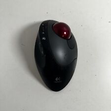Logitech Trackman Wheel T-RB22 Black Optical Cordless Trackball Mouse - Untested picture
