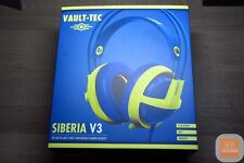 SteelSeries Fallout 4 VAULT-TEC Siberia V3 Blue/Yellow Gaming Headset 2015 NEW picture