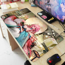 70X40CM genshin impact yae miko Anime Keyboard GAME Mouse Pad Table Play Mat D1 picture