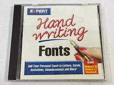 Vintage 1996 Handwriting Fonts PC/Mac CD-ROM by Expert Software picture