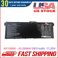 AP19B8K New Genuine Battery for Acer Aspire 3 A314 A315 A317 Chromebook CB315-3H picture