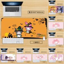 Anime My Melody Mouse Pad Cartoon Kuromi Large Game Mouse Mat Washable 40*90 cm picture