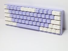 60% Hot-Swap Mechanical Keyboard - Red Switches - USB C - Purple/White picture