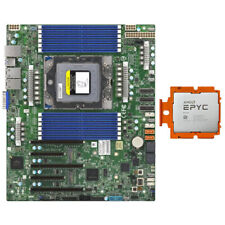 Supermicro H13SSL-N+AMD Genoa EPYC 9554P 3.1-3.75 GHz 64 core 128thr combination picture