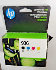 Genuine HP 936 CMYK Original Ink Cartridge 4-Pack Expiry 04/2025 picture