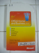 Microsoft Office 2010 Home and Business Product Key Card (PKC) =NEW SEALED BOX= picture