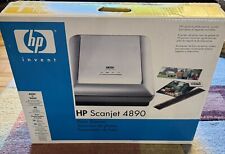 HP INVENT SCANJET 4890 FLATBED SCANNER PHOTO PHOTOGRAPH NEW UNUSED & COMPLETE picture