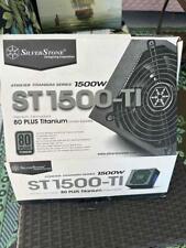 SilverStone Strider Titanium 80 Plus 1500W ST1500-TI Power Supply New Open Box picture