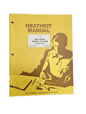 Vintage 70's Heathkit Manual Multiport Serial IO Card H8-4 Assembly 595-2080-02 picture