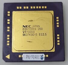 Vintage Rare NEC D30700RS-200 VR10000 Processor Collection/Gold Recovery picture