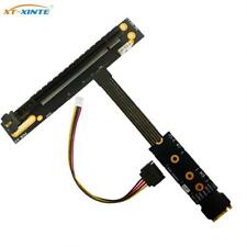 64Gbps PCIe 4.0 X4 90 Degree PCI-E 16X to M2 M.2 for NVME SSD Riser Cable Gen4 picture