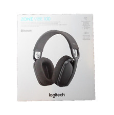 Logitech Zone Vibe 100 Wireless Bluetooth Headset - Graphite - 981-001256 picture