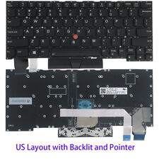For IBM Lenovo ThinkPad X390 Yoga US English Keyboard Backlit and Pointer picture