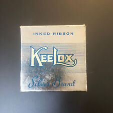 Vintage KeeLox Silver Brand Typewriter Ribbon  Underwood Black Record 33 NOS picture