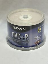 Sony DVD+R SEALED 50-Pack Spindle Blank Media 4.7GB -120 min 16x Accucore picture
