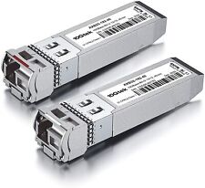 Compatible with Cisco a Pair of 10G SFP+ Bidi Transceiver SMF 40km Modules picture