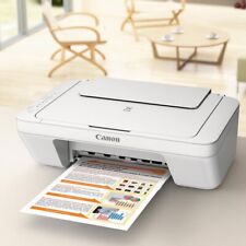 PIXMA MG2522 Wired All-In-One Color Inkjet Printer [USB Cable Included], White picture