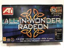 ATI All-in-Wonder Radeon AGP 4x/2x DVI 32MB DDR memory vintage video card, Read  picture