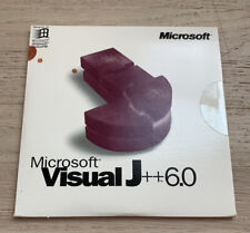 NEW Microsoft Visual J++ 6.0 Original CD-ROm with Access Code CD-Key Sealed picture