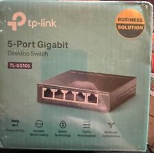 TP-Link TL-SG105 5-Port 1000Mbps Gigabit Ethernet Desktop Switch NEW SEALED picture